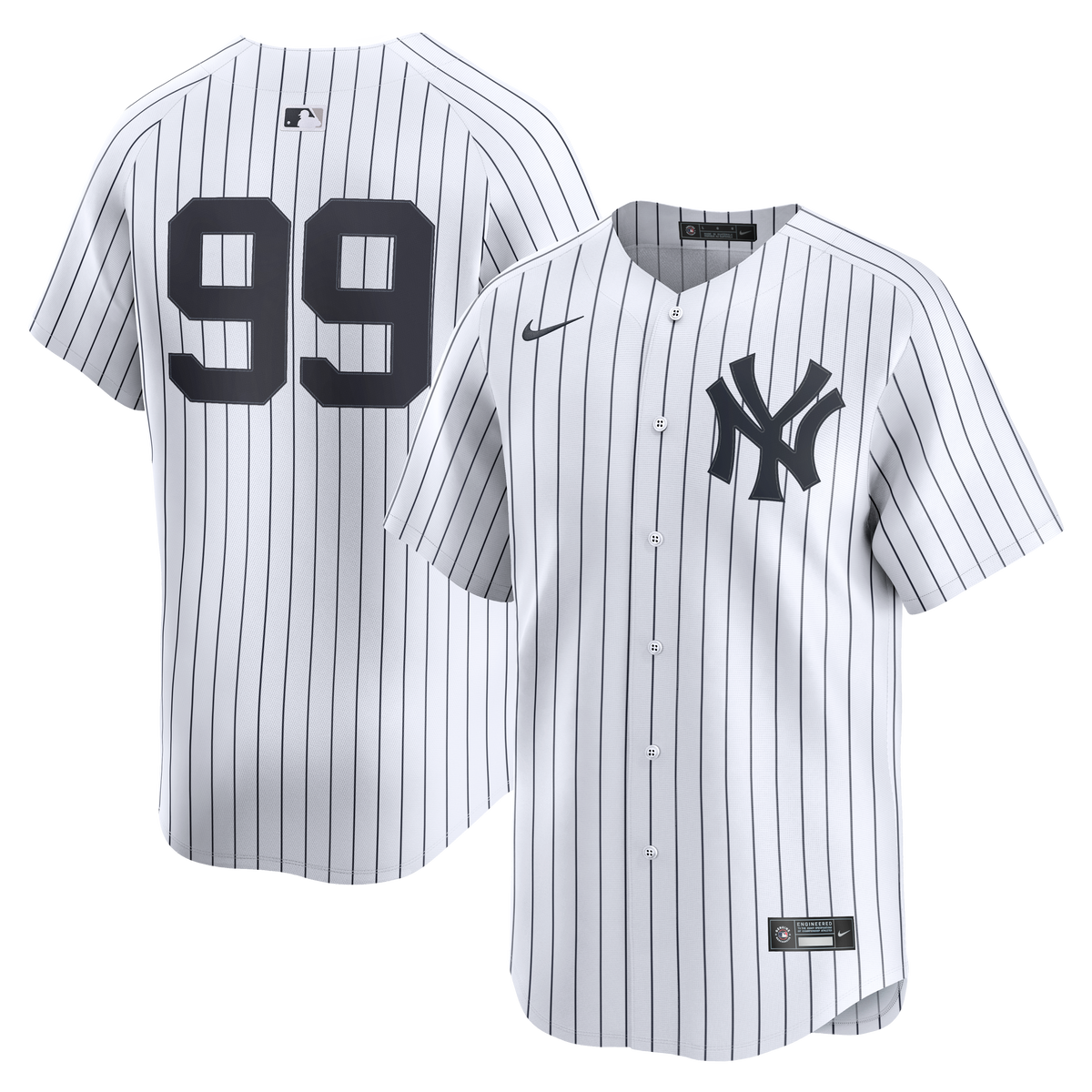 New York Yankees Aaron Judge Nike Gray Road Limited Player Jersey
