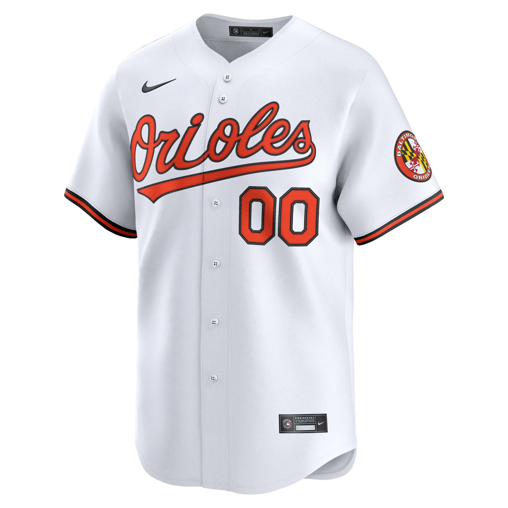 Baltimore Orioles Nike White Home Limited Pick-A-Player Retired Roster Jersey