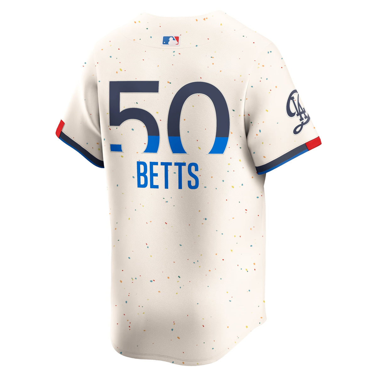 Los Angeles Dodgers Mookie Betts Nike Cream City Connect Limited Player Jersey