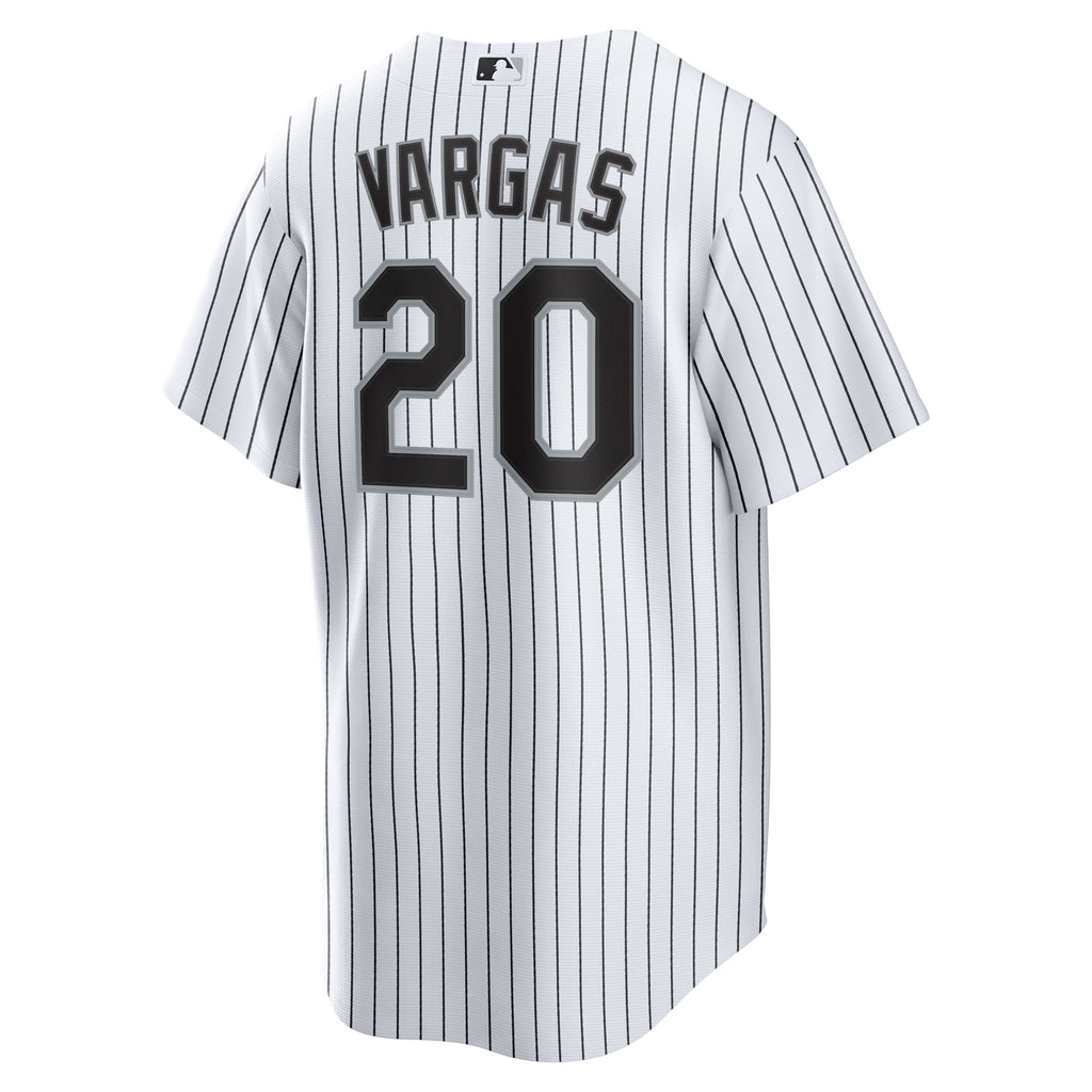 Chicago White Sox Miguel Vargas Nike White Home Replica Jersey