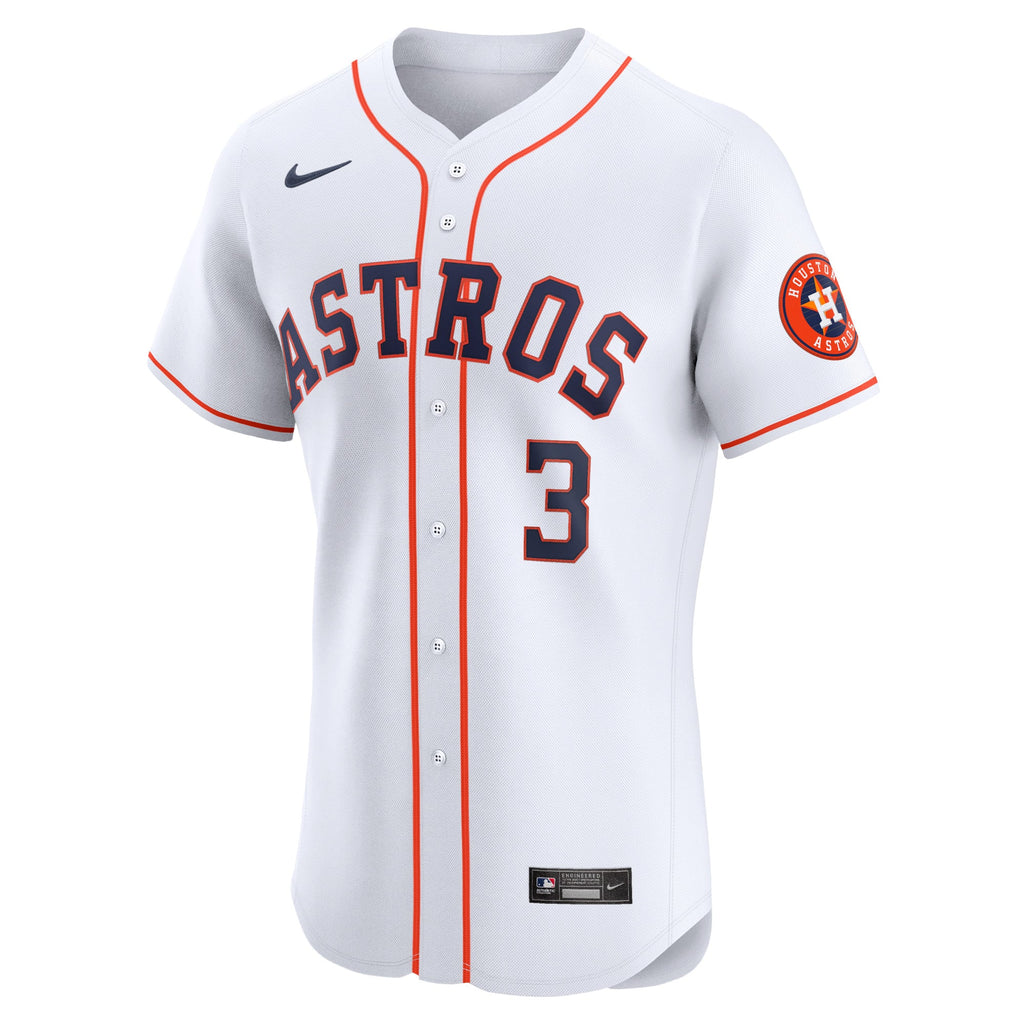 Houston Astros Jeremy Peña Nike White Home Elite Player Jersey