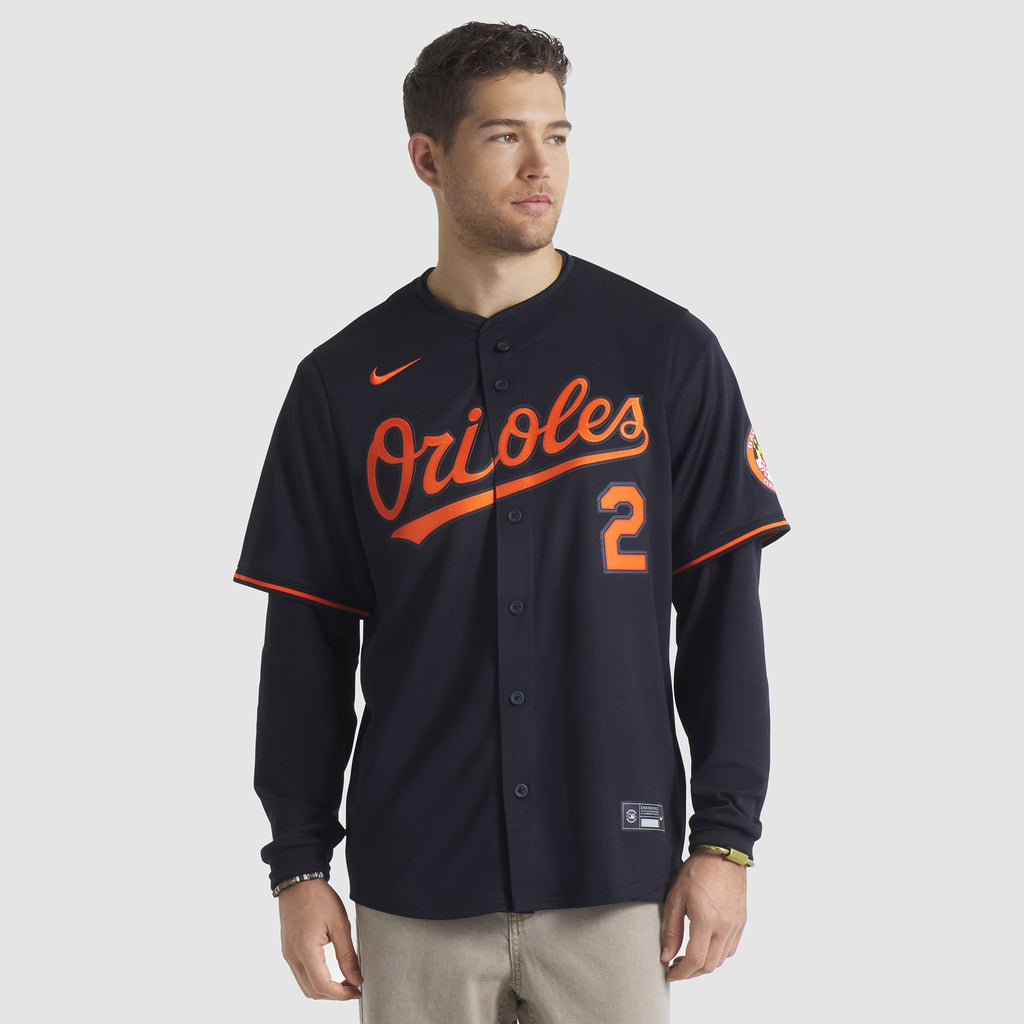 Baltimore Orioles Gunnar Henderson Nike White Home Limited Player Jersey