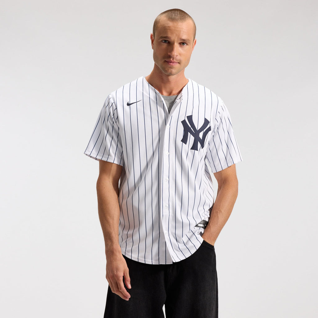 New York Yankees Nike White Home Replica Team Jersey