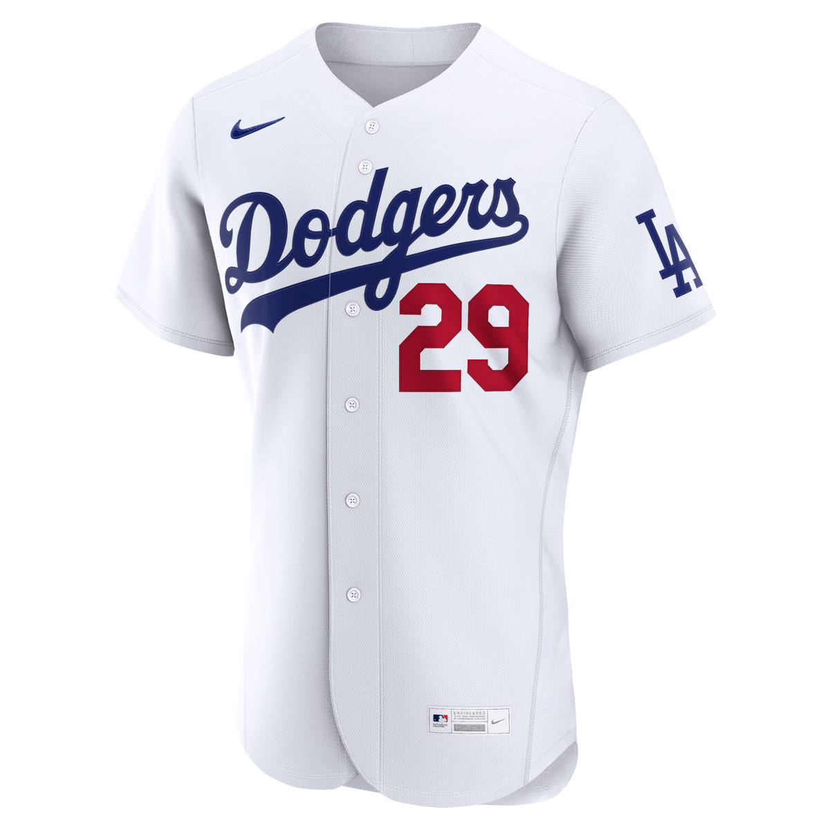 Los Angeles Dodgers Tarik Skubal Nike White Home Authentic Jersey