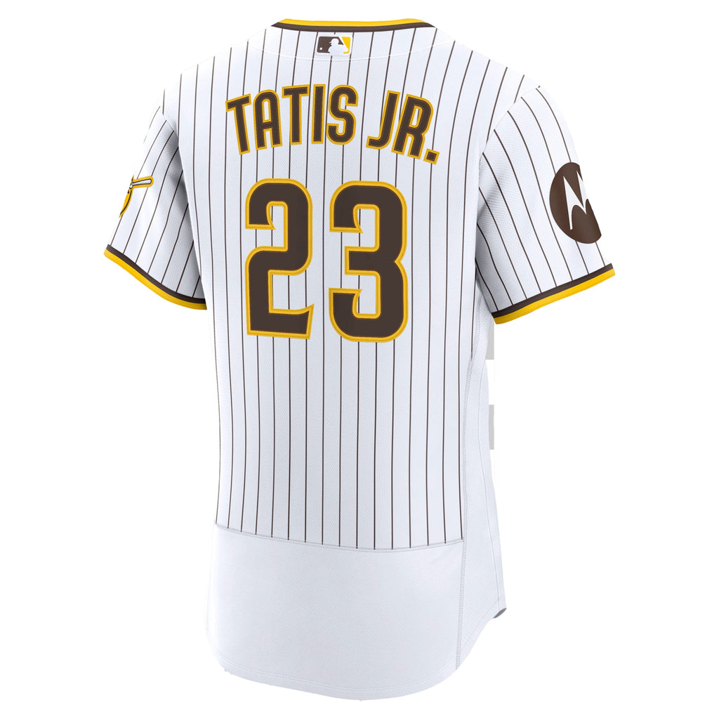 San Diego Padres Fernando Tatis Jr. Nike Sand Alternate Authentic Sponsor Patch Jersey