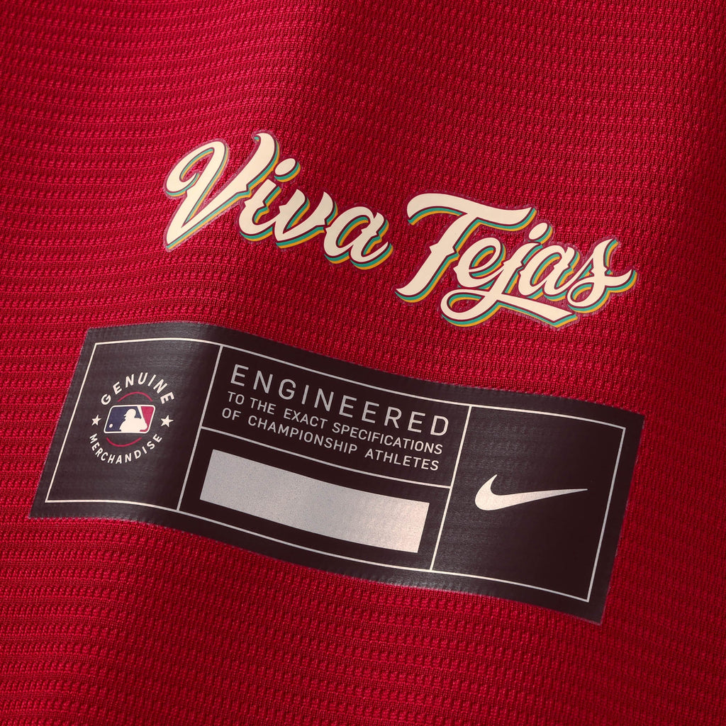 Texas Rangers Corey Seager Nike Red 2026 City Connect Stadium Jersey