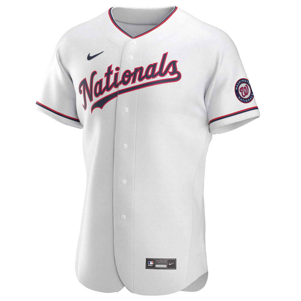 Washington Nationals Nike White Alternate Authentic Team Jersey