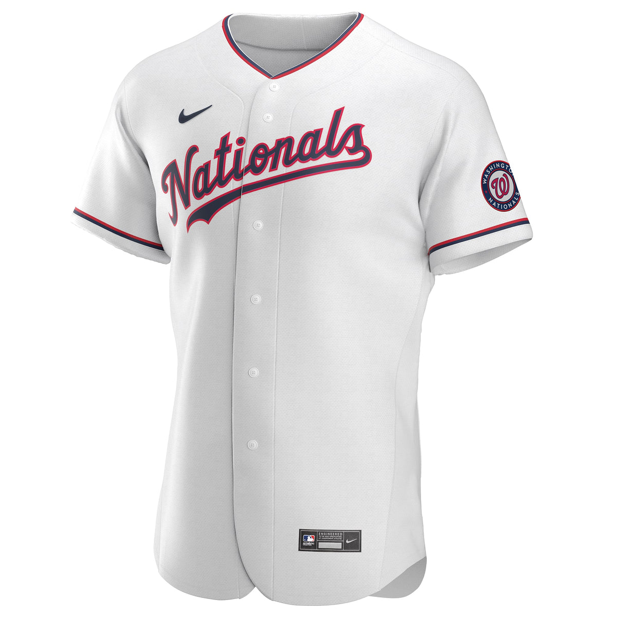 Washington Nationals Nike White Alternate Authentic Team Jersey