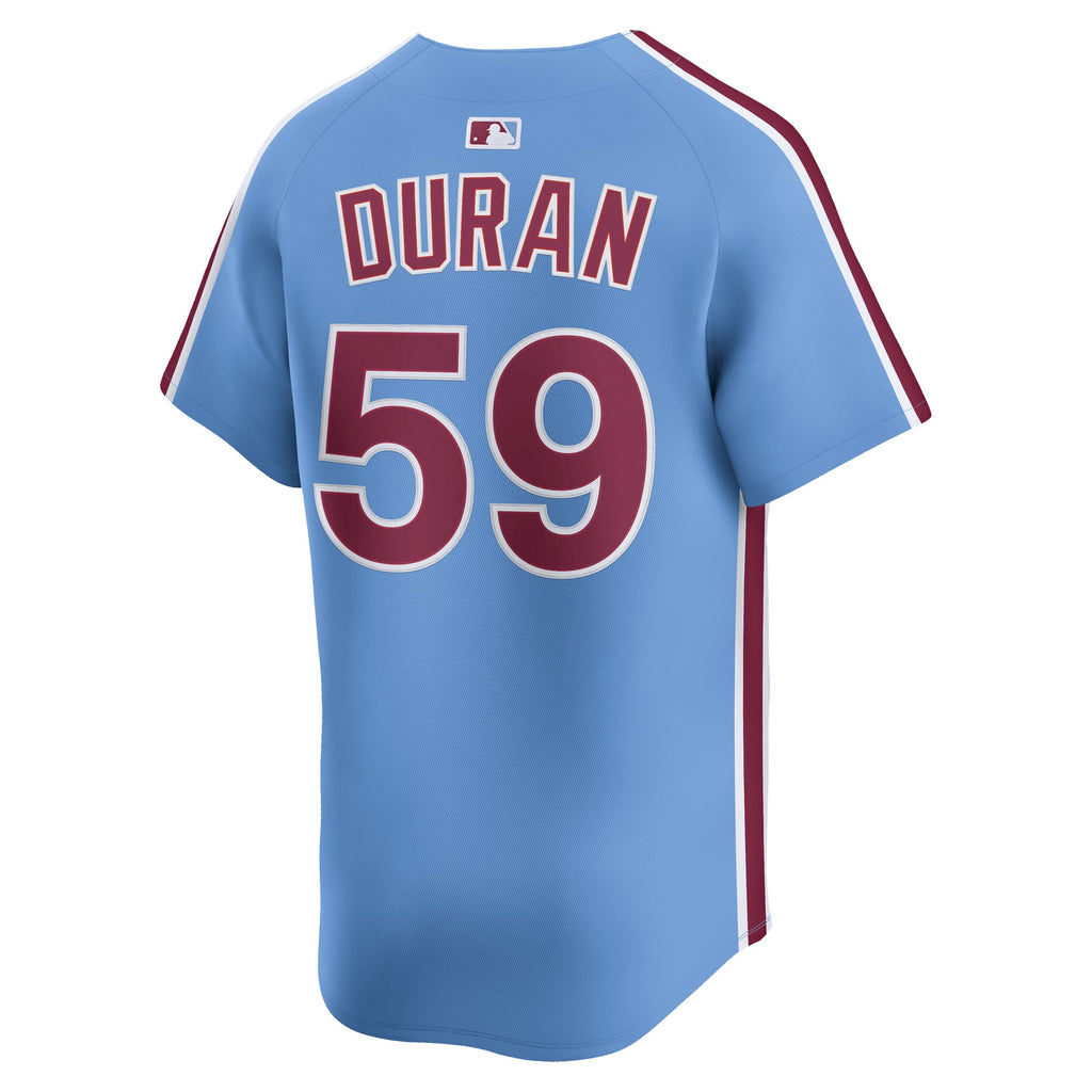 Philadelphia Phillies Jhoan Duran Nike White Home Limited Player Jersey
