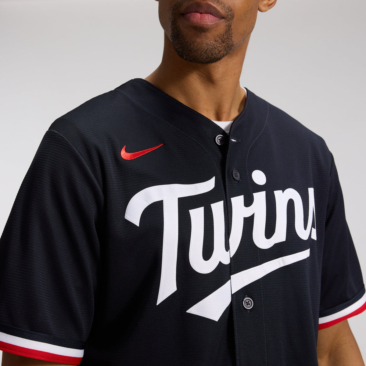 Minnesota Twins Nike Cream Alternate Replica Jersey