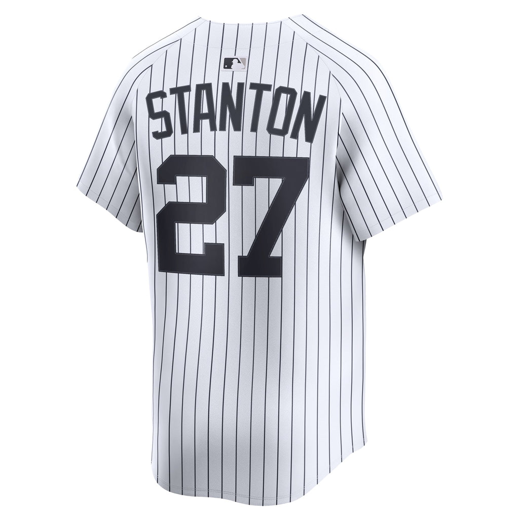New York Yankees Giancarlo Stanton Nike Gray Road Limited Jersey