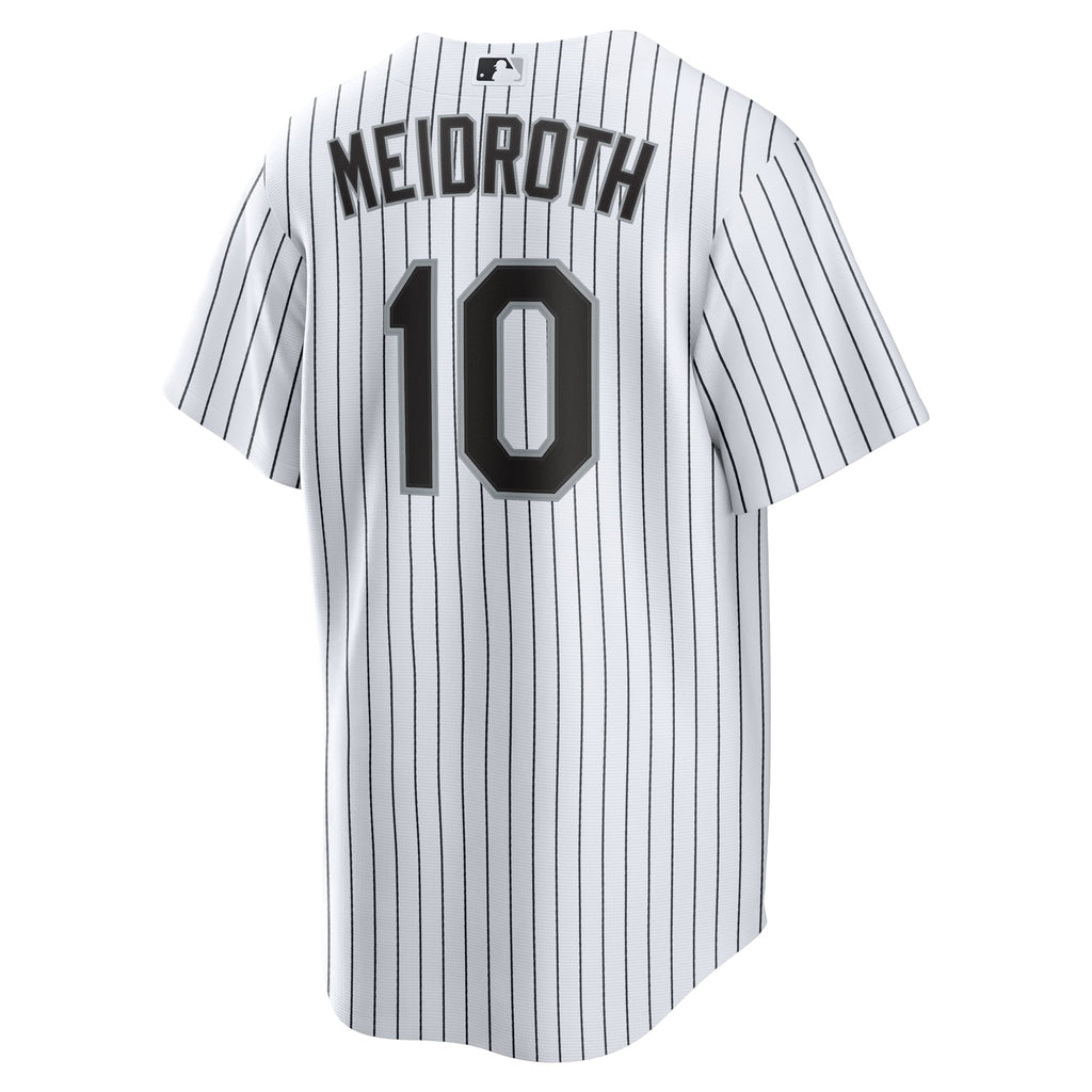 Chicago White Sox Chase Meidroth Nike White Home Replica Jersey