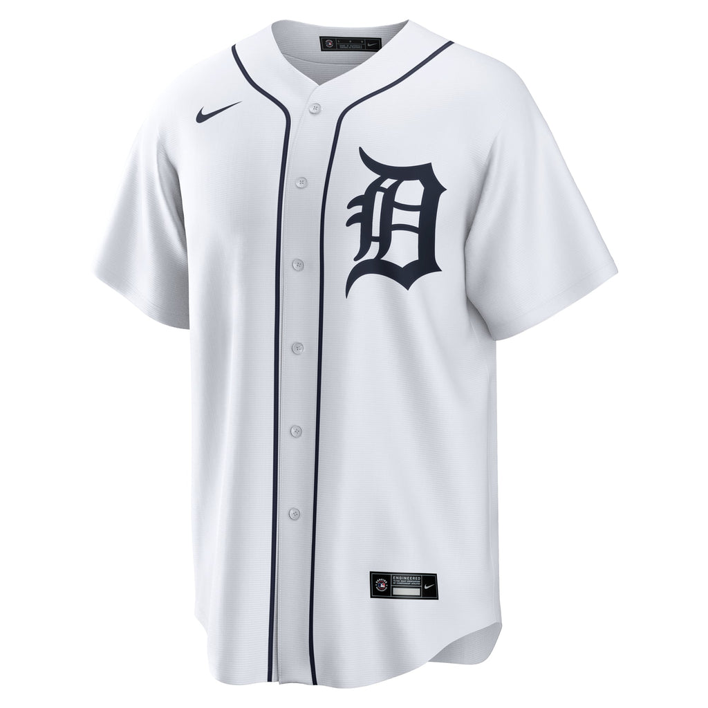 Detroit Tigers Kerry Carpenter Nike White Home Replica Jersey