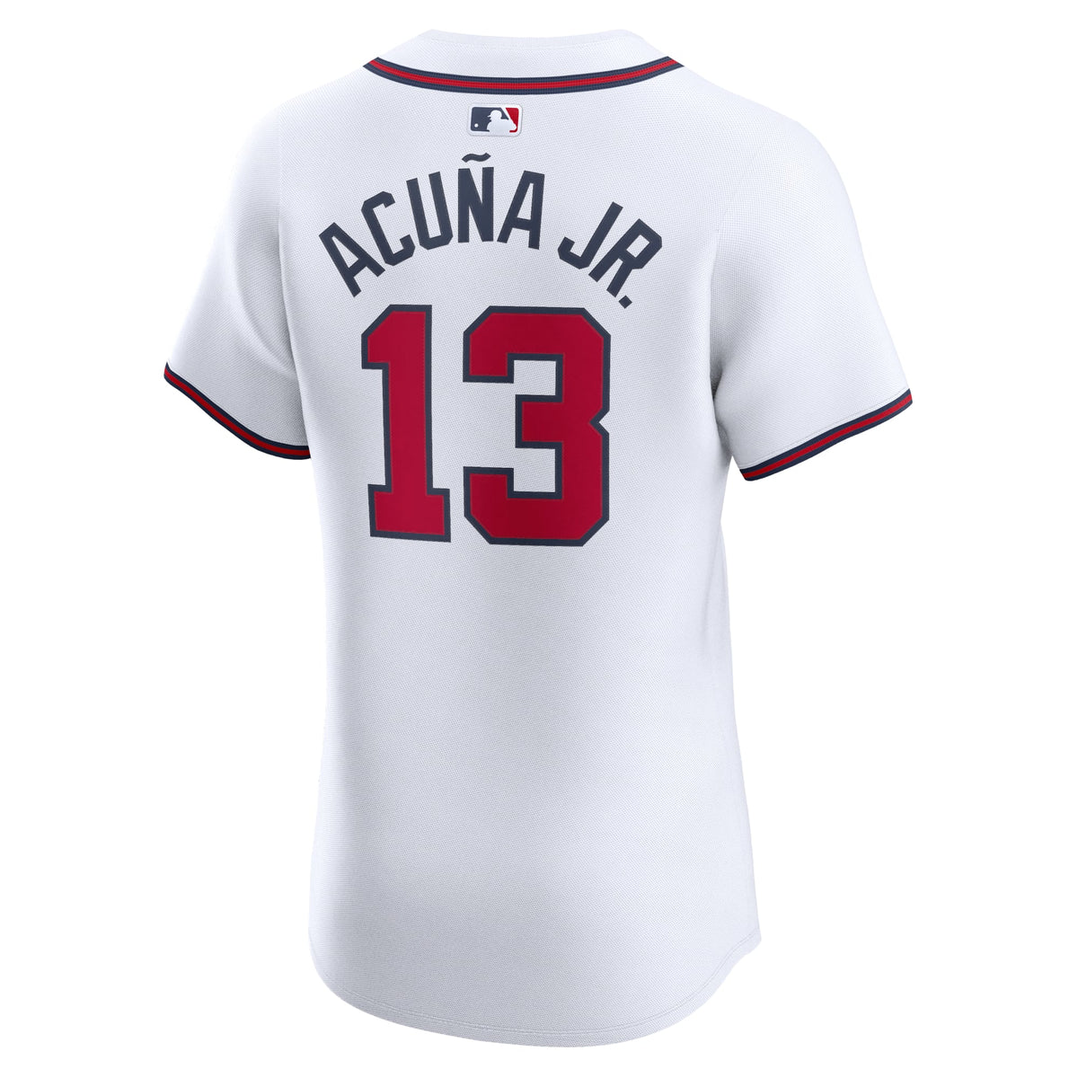 Atlanta Braves Ronald Acuña Jr. Nike White Home Elite Jersey