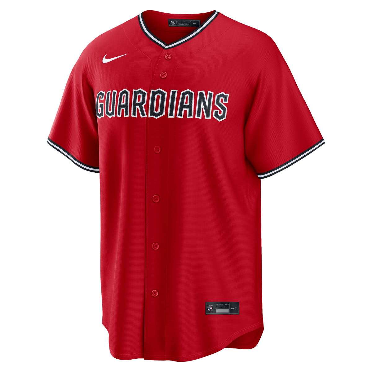 Cleveland Guardians Nike Red Alternate Replica Jersey