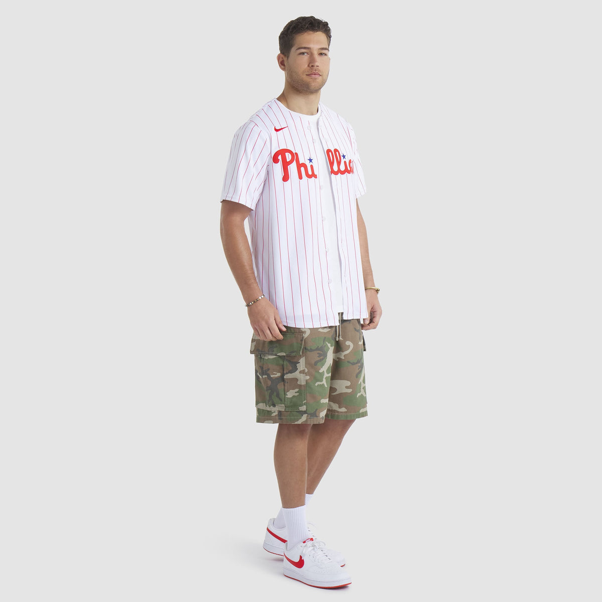 Philadelphia Phillies Bryce Harper Nike Gray Road Limited Player Jersey