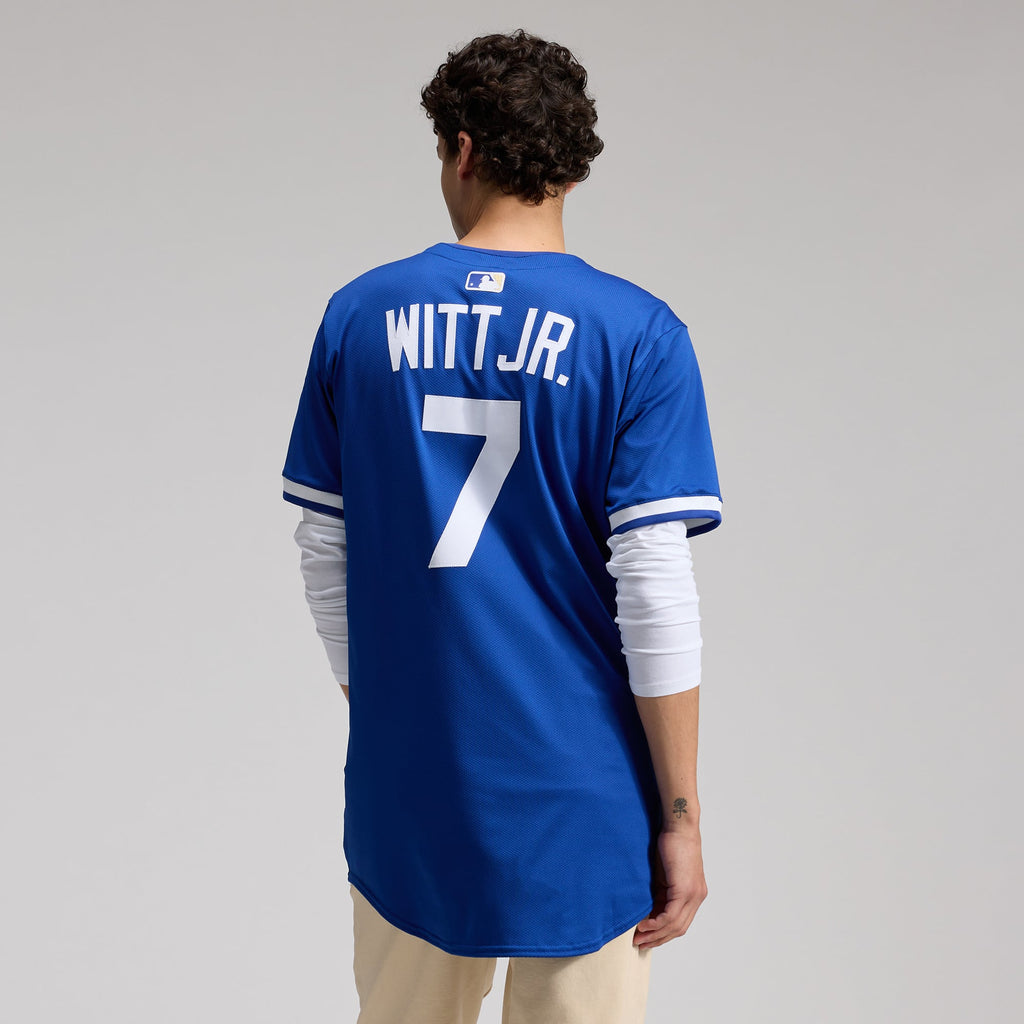 Kansas City Royals Bobby Witt Jr. Nike White Home Elite Player Jersey