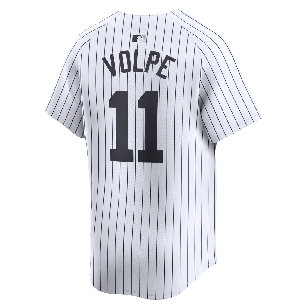 New York Yankees Anthony Volpe Nike Gray Away Limited Player Jersey
