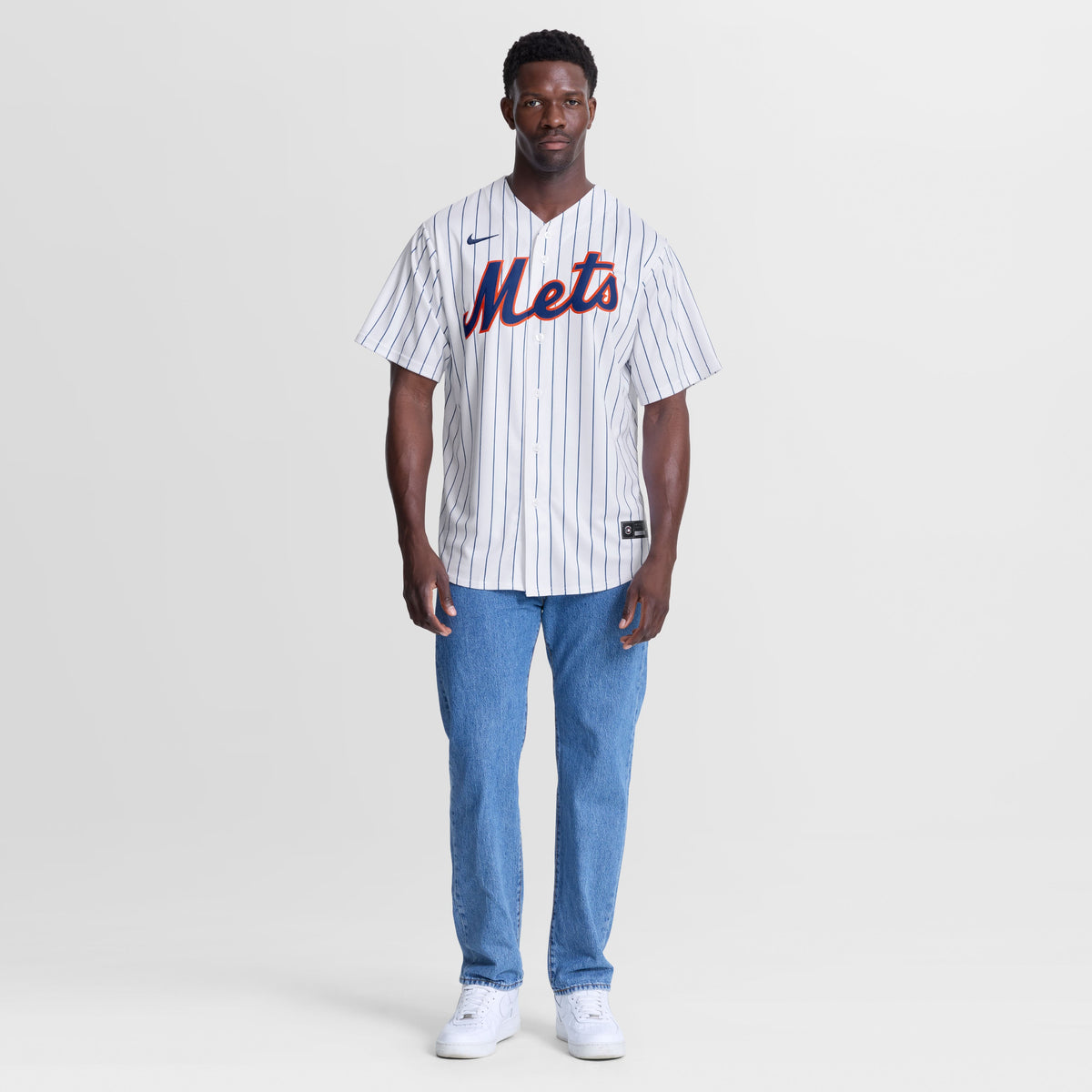 New York Mets Luis Torrens Nike White Home Replica Jersey
