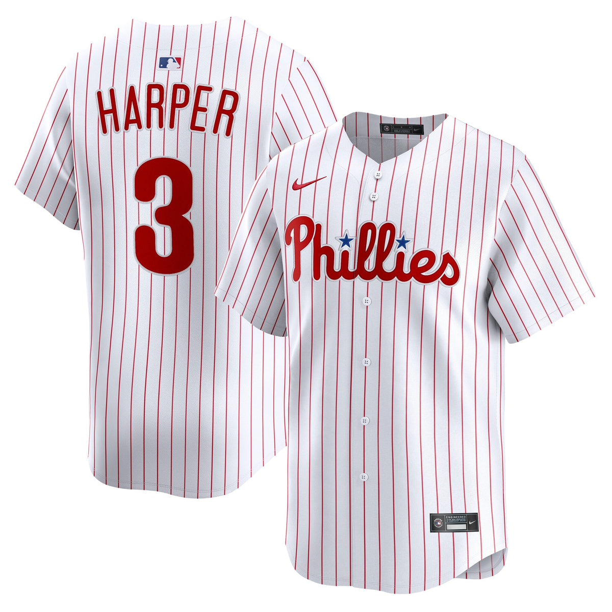 Philadelphia Phillies Bryce Harper Nike Light Blue Alternate Limited Player Jersey