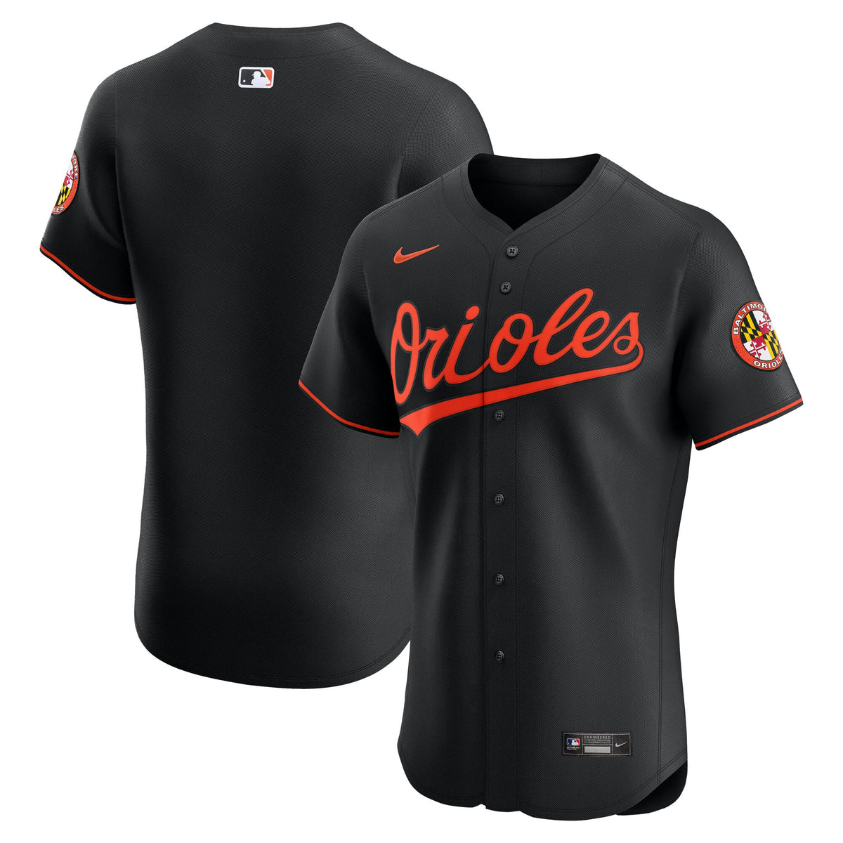 Baltimore Orioles Nike White Home Elite Jersey