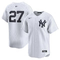 New York Yankees Giancarlo Stanton Nike White Home Limited Player Jersey