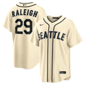 Seattle Mariners Cal Raleigh Nike Cream Alternate Replica Jersey