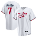 Minnesota Twins Joe Mauer Nike White Home Retired Player Replica Jersey