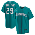 Seattle Mariners Cal Raleigh Nike Teal Alternate Replica Jersey