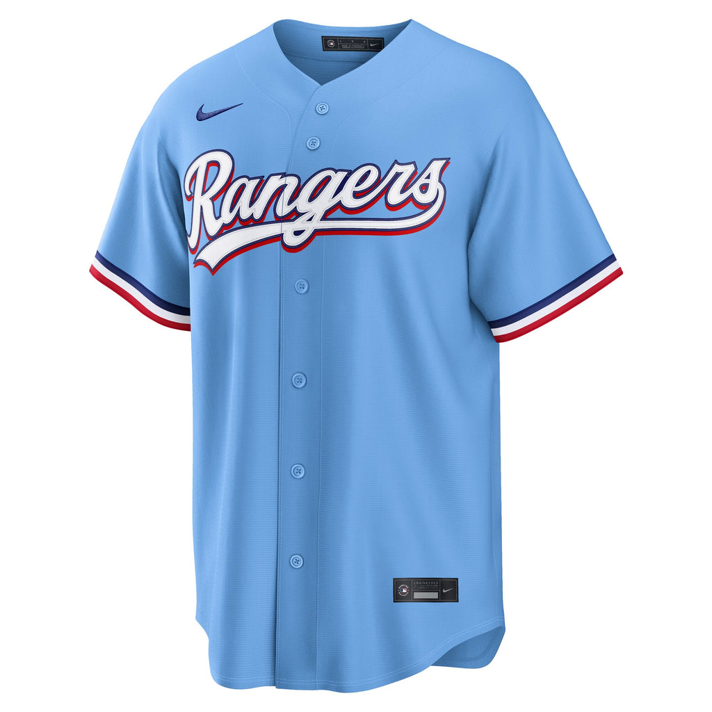 Texas Rangers Corey Seager Nike Gray Road Replica Jersey