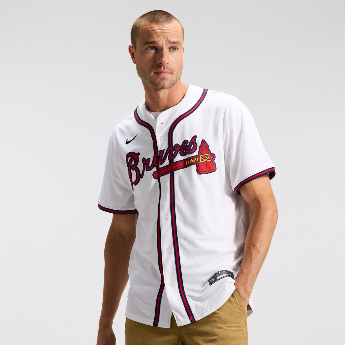Atlanta Braves Nike Red Alternate Limited Jersey