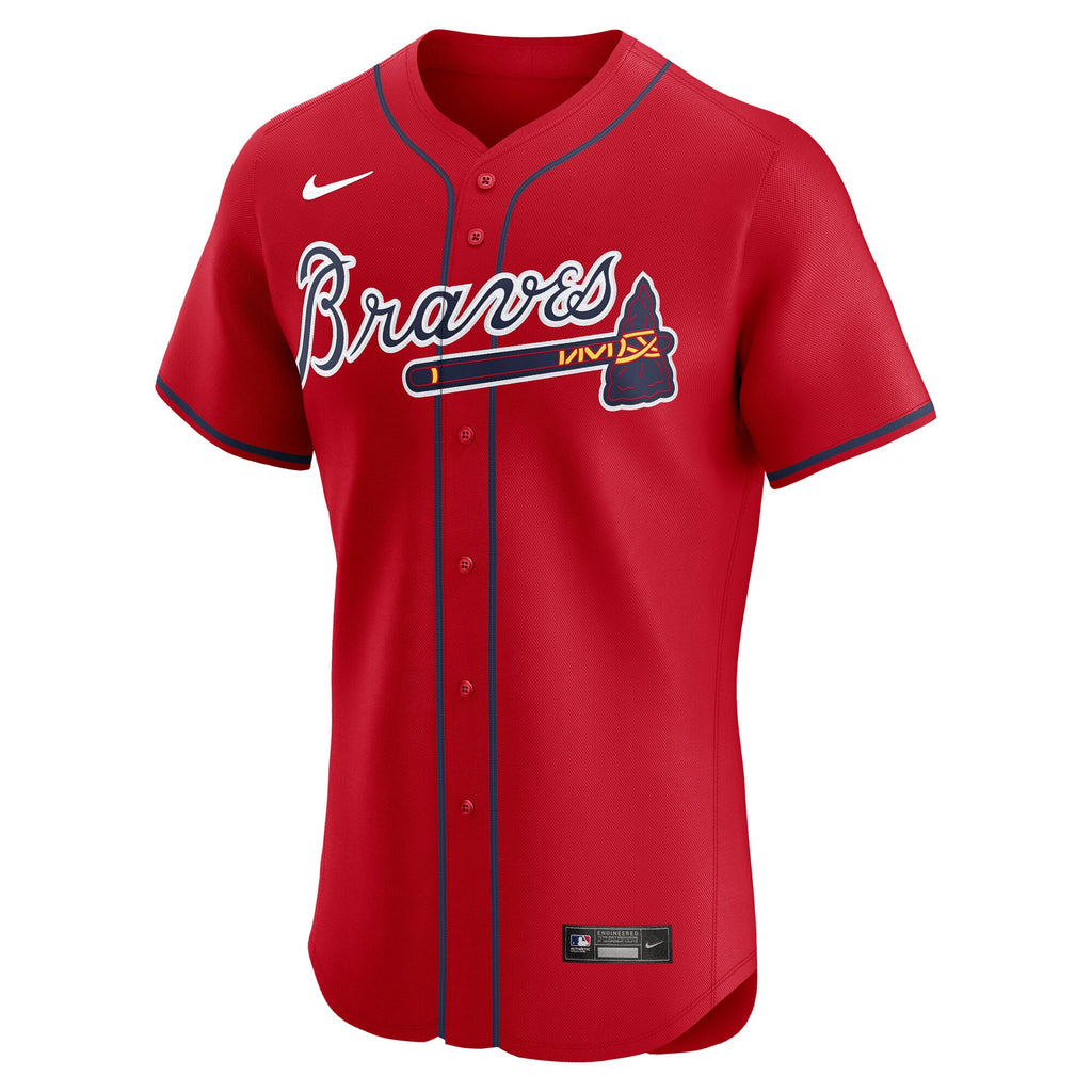 Atlanta Braves Nike White Home Elite Jersey