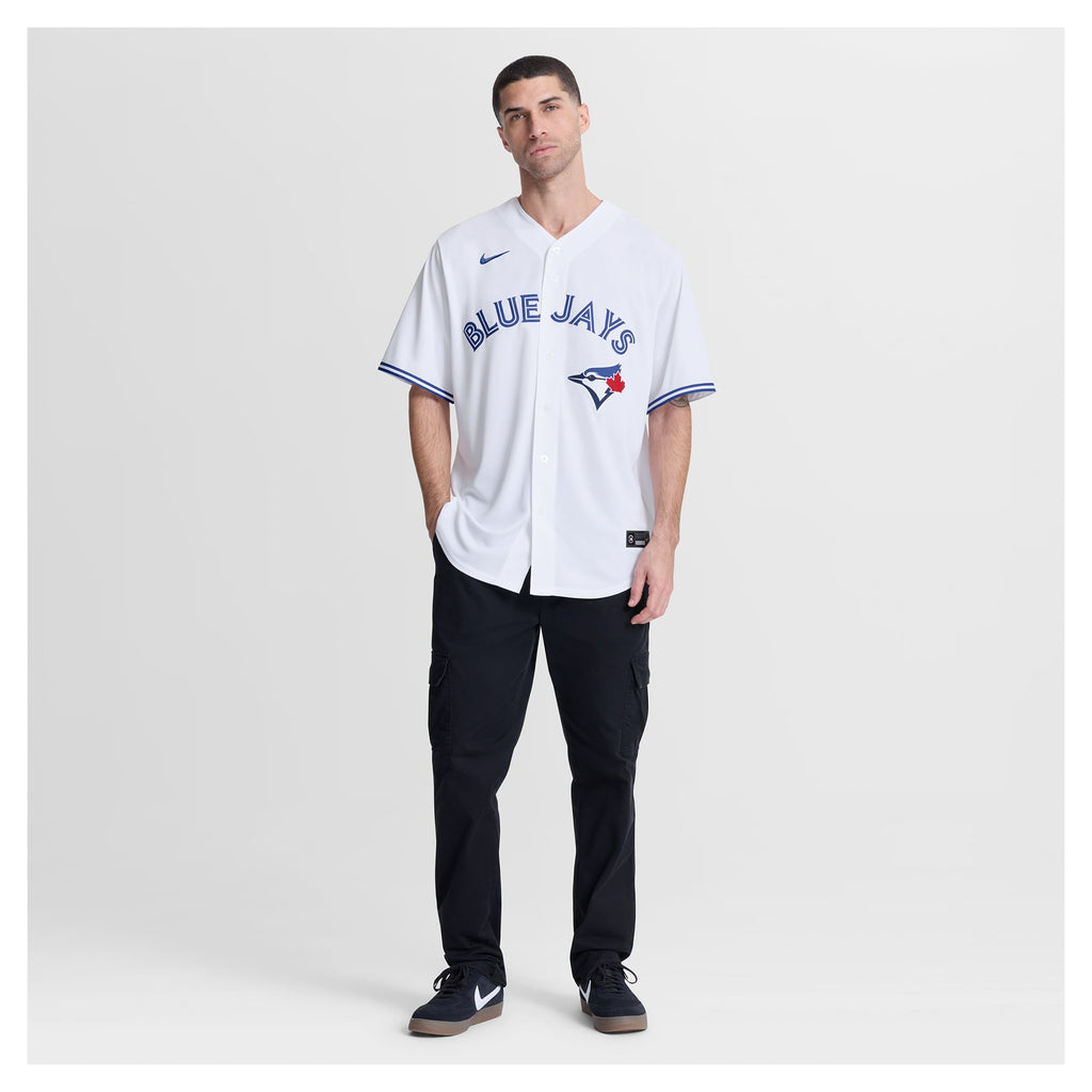 Toronto Blue Jays Andrés Giménez Nike White Home Replica Jersey