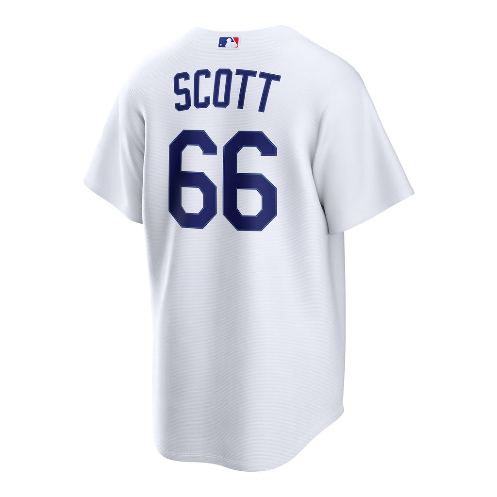 Los Angeles Dodgers Tanner Scott Nike White Home Replica Jersey