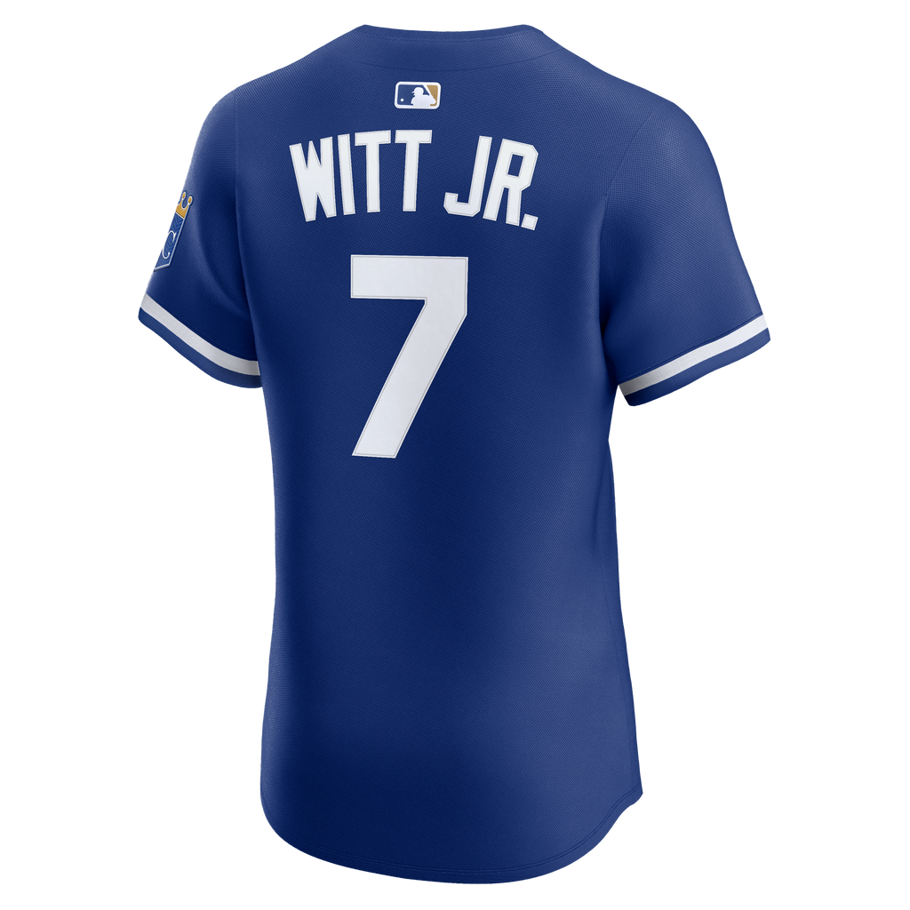 Kansas City Royals Bobby Witt Jr. Nike Royal Alternate 2 Elite Player Jersey
