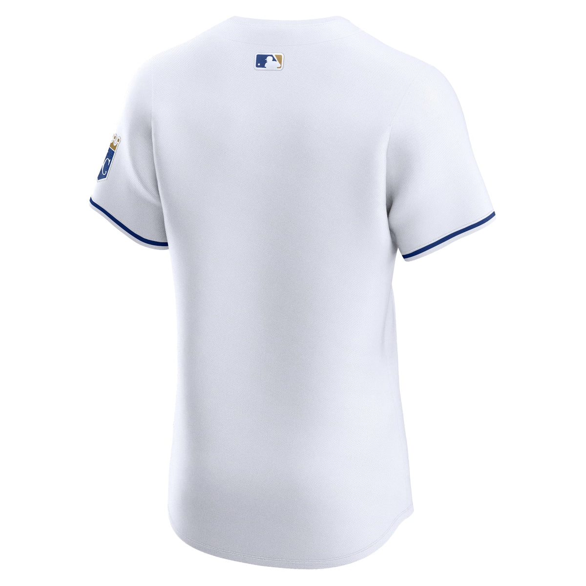 Kansas City Royals Nike Gray Road Vapor Premier Elite Patch Jersey