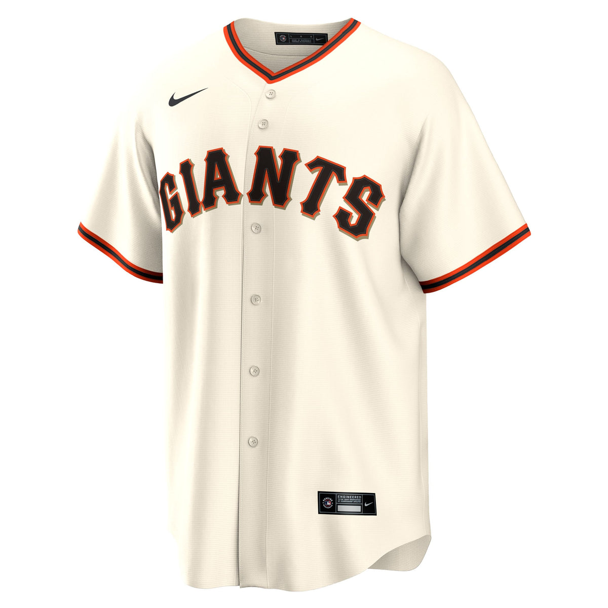 San Francisco Giants Casey Schmitt Nike Cream Home Replica Jersey