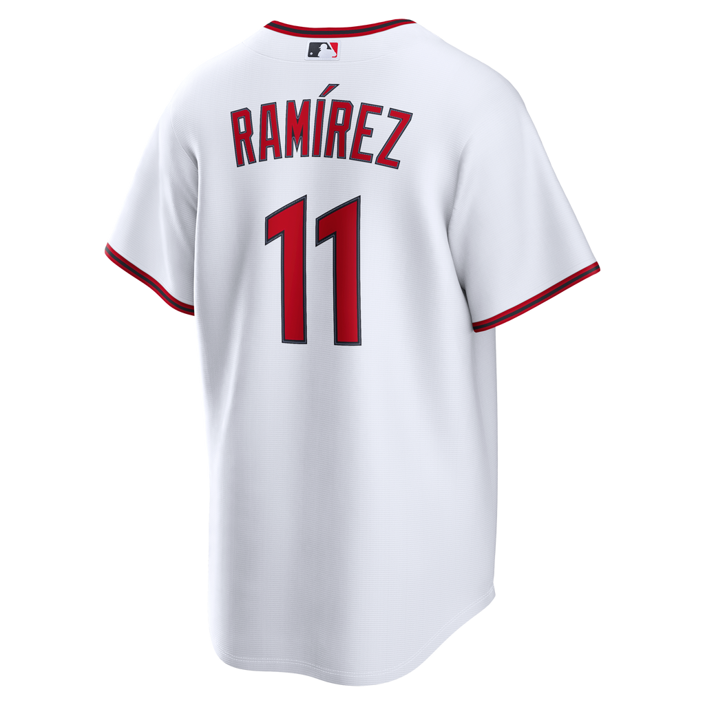 Cleveland Guardians José Ramírez Nike White Home Replica Jersey