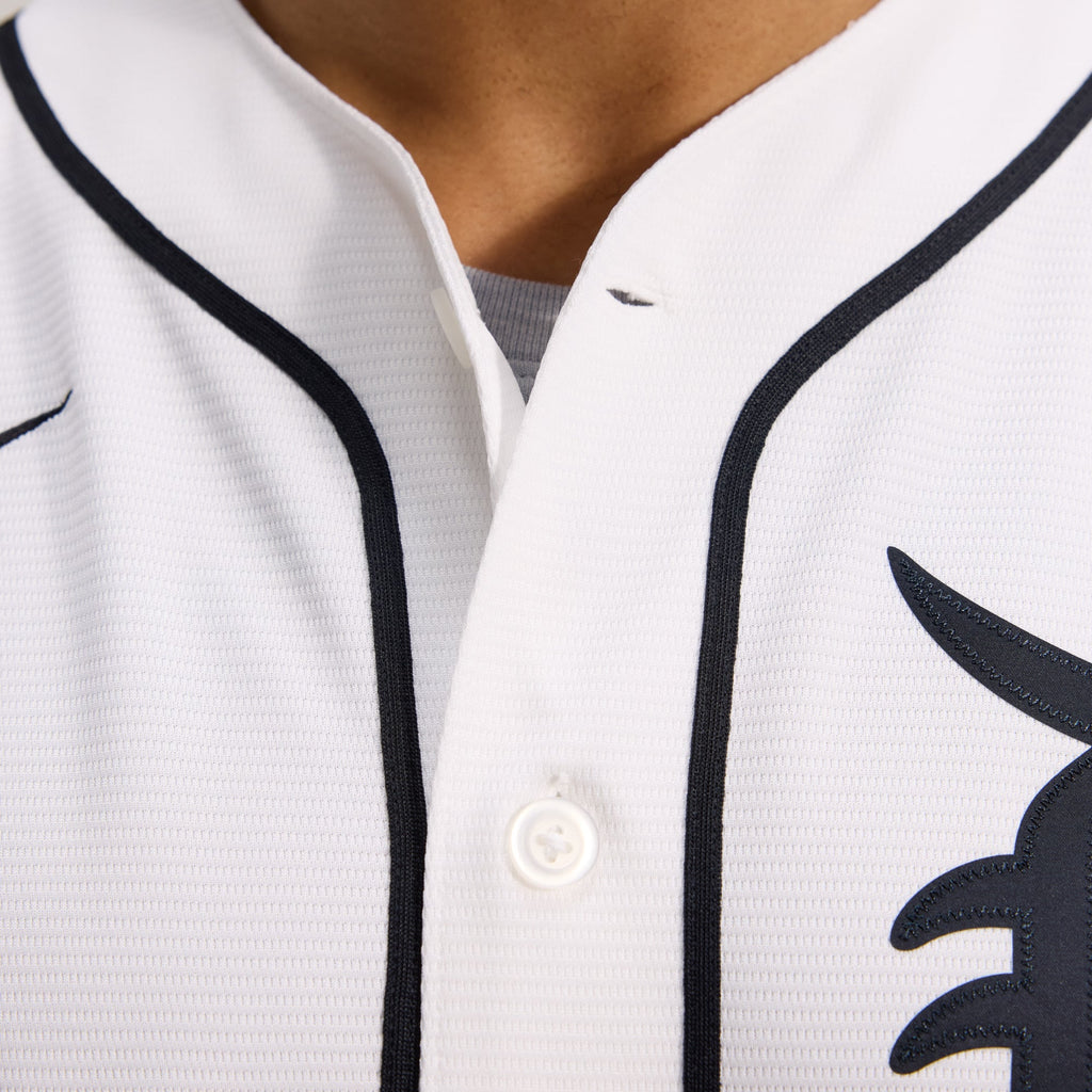 Detroit Tigers Nike White Home Replica Jersey
