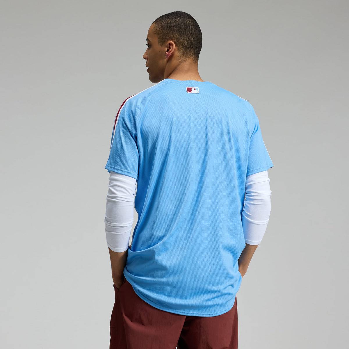 Philadelphia Phillies Nike Light Blue Alternate Elite Jersey