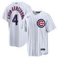 Chicago Cubs Pete Crow-Armstrong Nike White Home Replica Jersey