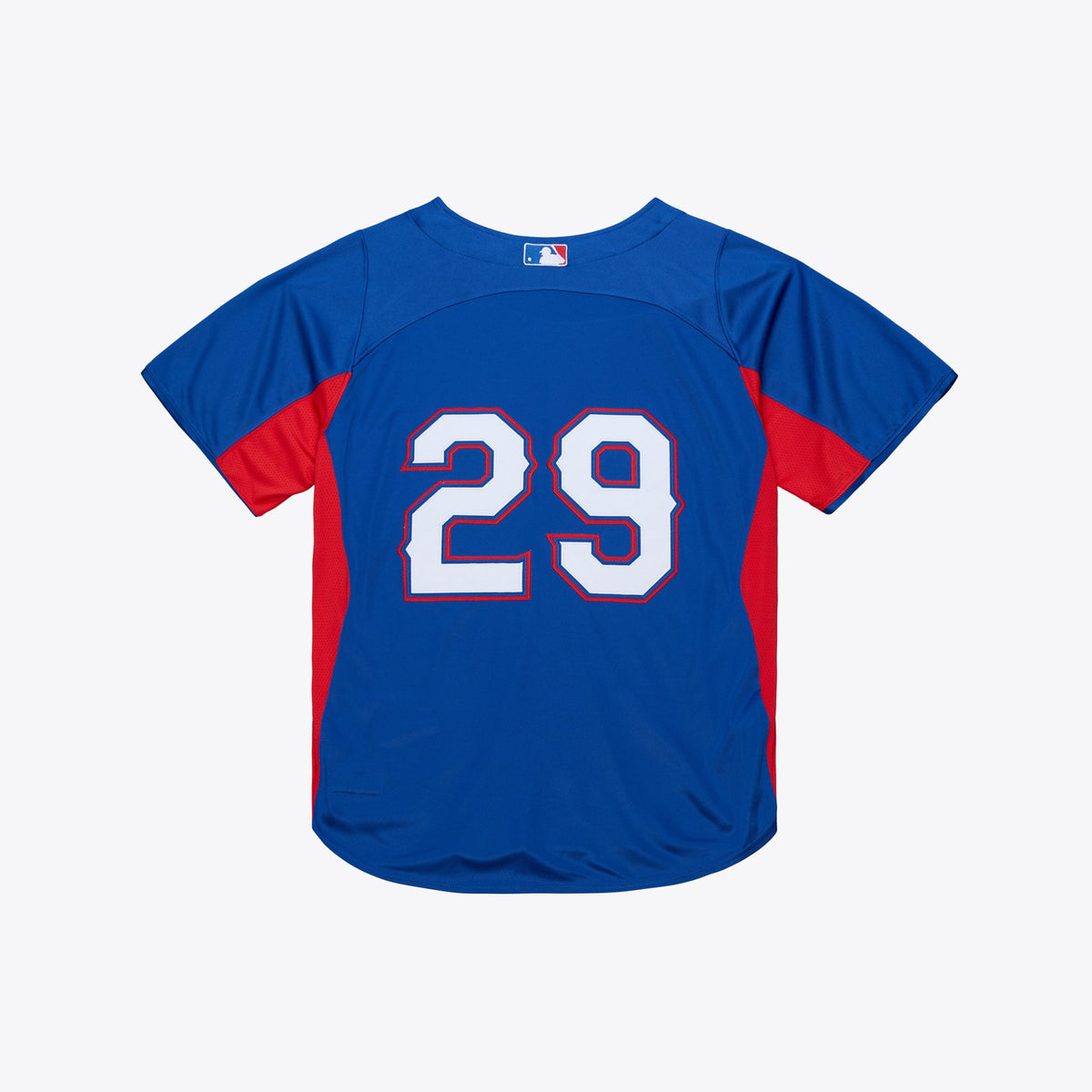 Texas Rangers Adrian Beltre Mitchell & Ness Royal Cooperstown Mesh Batting Practice Button-Up Jersey