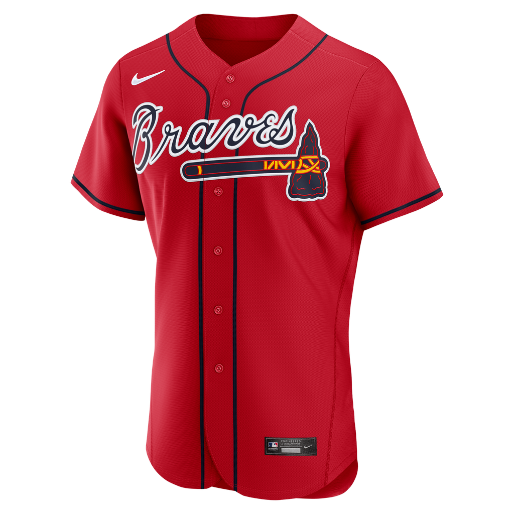 Atlanta Braves Drake Baldwin Nike Navy Alternate MLB Awards Authentic Jersey