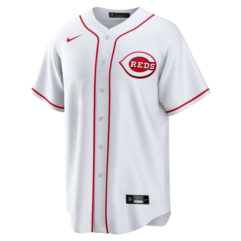 Cincinnati Reds Nike White #1 Groom Home Replica Jersey