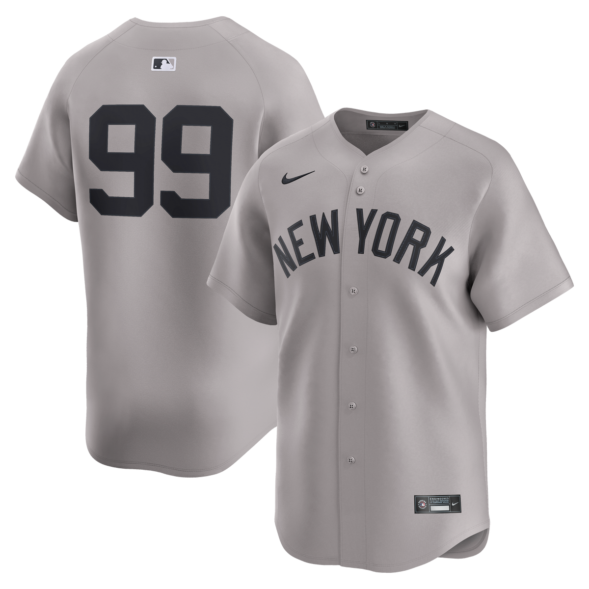 New York Yankees Aaron Judge Nike White Home Limited Player Jersey