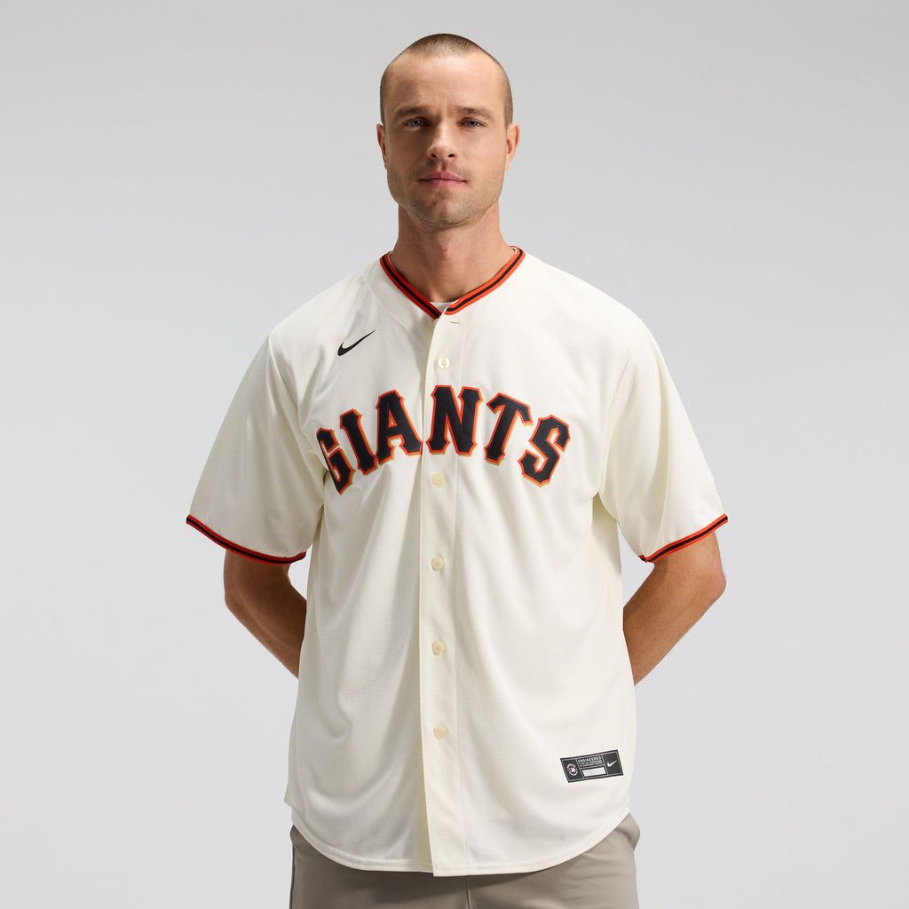 San Francisco Giants Nike Cream Home Replica Team Jersey