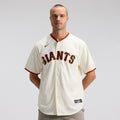 San Francisco Giants Nike Cream Home Replica Team Jersey