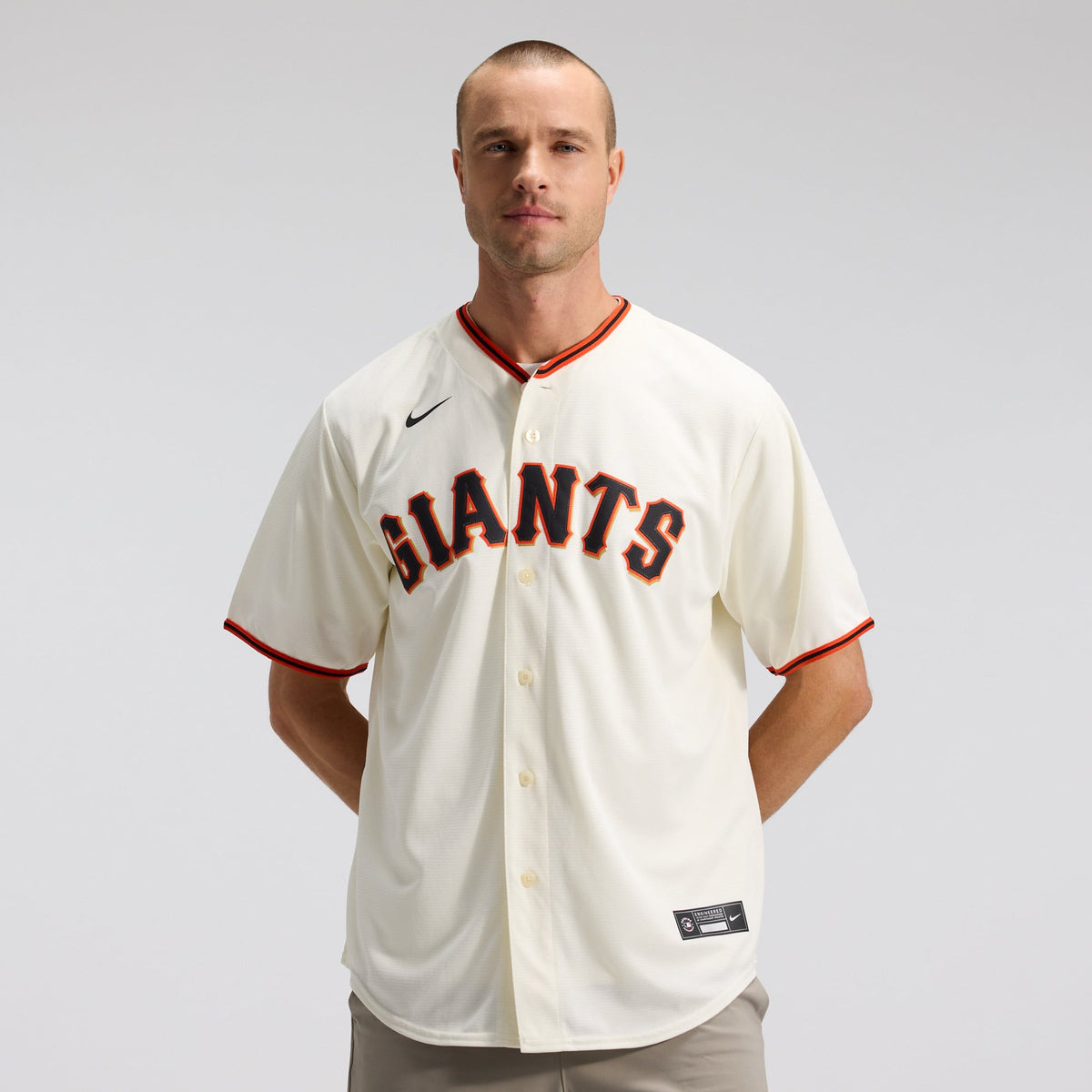 San Francisco Giants Nike Cream Home Replica Team Jersey