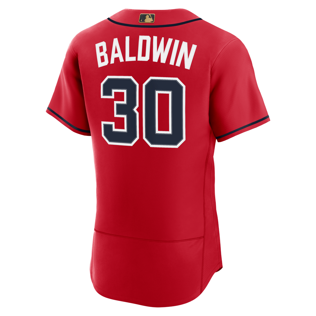 Atlanta Braves Drake Baldwin Nike Navy Alternate MLB Awards Authentic Jersey