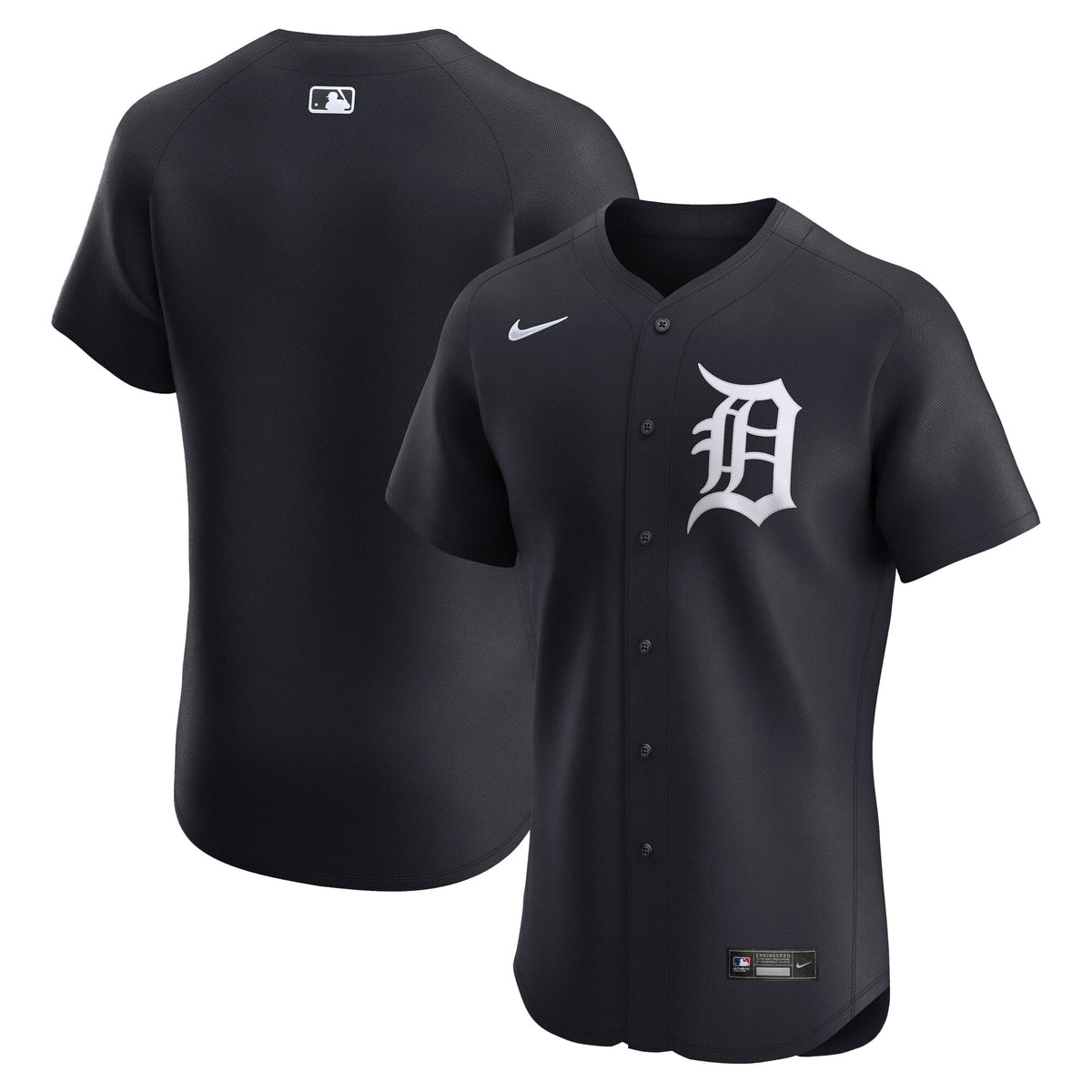 Detroit Tigers Nike White Home Elite Jersey